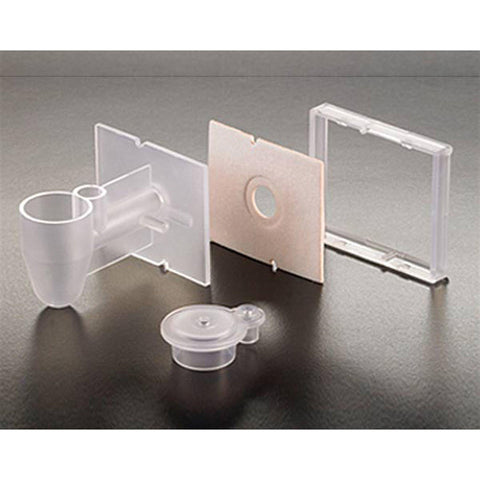 CytoSep Wescor Cytopro Cytology Funnels Double Sample Chamber with White Filter Paper and Cap ,48 / pk - Axiom Medical Supplies
