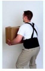 Darco International Back Support Large Hook and Loop Closure 9 Inch Adult