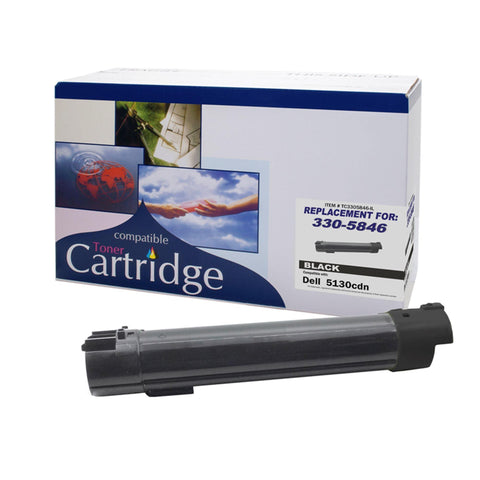 Dell 5130Cdn Color Cartridges DELL 5130cdn COLOR CARTRIDGE ( BLACK) ,1 Each - Axiom Medical Supplies