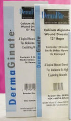 DermaRite Industries Calcium Alginate Dressing DermaGinate® 12 Inch Length Rope Calcium Alginate Sterile