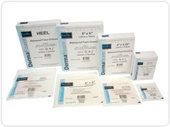 DermaRite Industries Foam Dressing DermaFoam® 6 X 7 Inch Elbow / Heel Non-Adhesive without Border Sterile