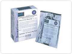 DermaRite Industries Impregnated Dressing DermaGauze® 4 X 4 Inch Gauze DermaSyn Hydrogel Sterile
