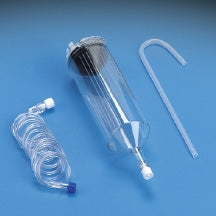 DeRoyal Power Injector Syringe 60 Inch L, 200 cc, with 8 Inch Fill Tube, 60 Inch Coiled Lined