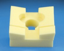 DeRoyal Slotted Head Positioner 9 W X 8 D X 4 H Inch Foam Freestanding