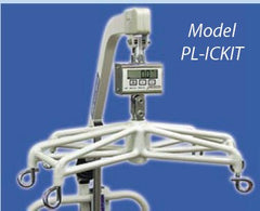 Detecto Scale Patient Lift Kit Adapters Stainless Steel Digital Hoyer