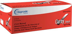 Clarity Diagnostics Rapid Test Kit Clarity® Infectious Disease Immunoassay Strep A Test Throat Swab Sample 50 Tests