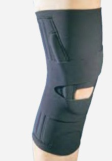 DJO Lateral Knee Stabilizer ProCare® 3X-Large Hook and Loop Strap Closure 29-1/2 to 32 Inch Thigh Circumference / 21 to 31 Inch Knee Circumference / 22 to 24 Inch Calf Circumference Right Knee