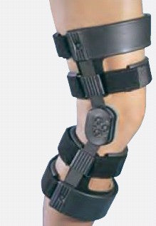 DJO Knee Immobilizer WeekENDER™ Large Hook and Loop Closure 21 to 23-1/2 Inch Circumference Left Knee