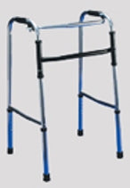 DJO Single Release Walker Adjustable Height ProCare® Aluminum Frame 300 lbs. Weight Capacity 32 to 40 Inch Height