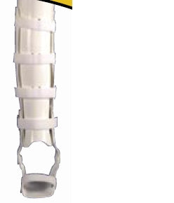 DJO Tibial Fracture Brace PROCARE® Large Hook and Loop Closure 18 to 20 Inch Length Left Leg