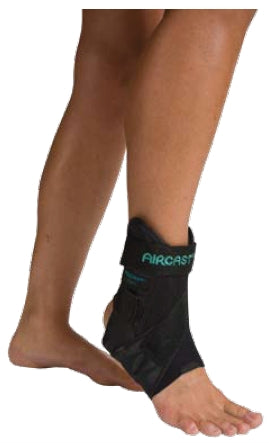 DJO Ankle Support AirSport™ Large Pull-On / Hook and Loop Closure Male 11-1/2 to 13 / Female 10 to 14-1/2 Left Ankle