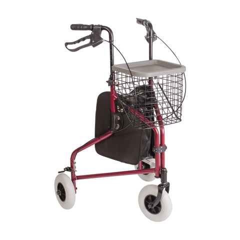 DMI 3-Wheel Aluminum Rollator AM-501-2014-0700
