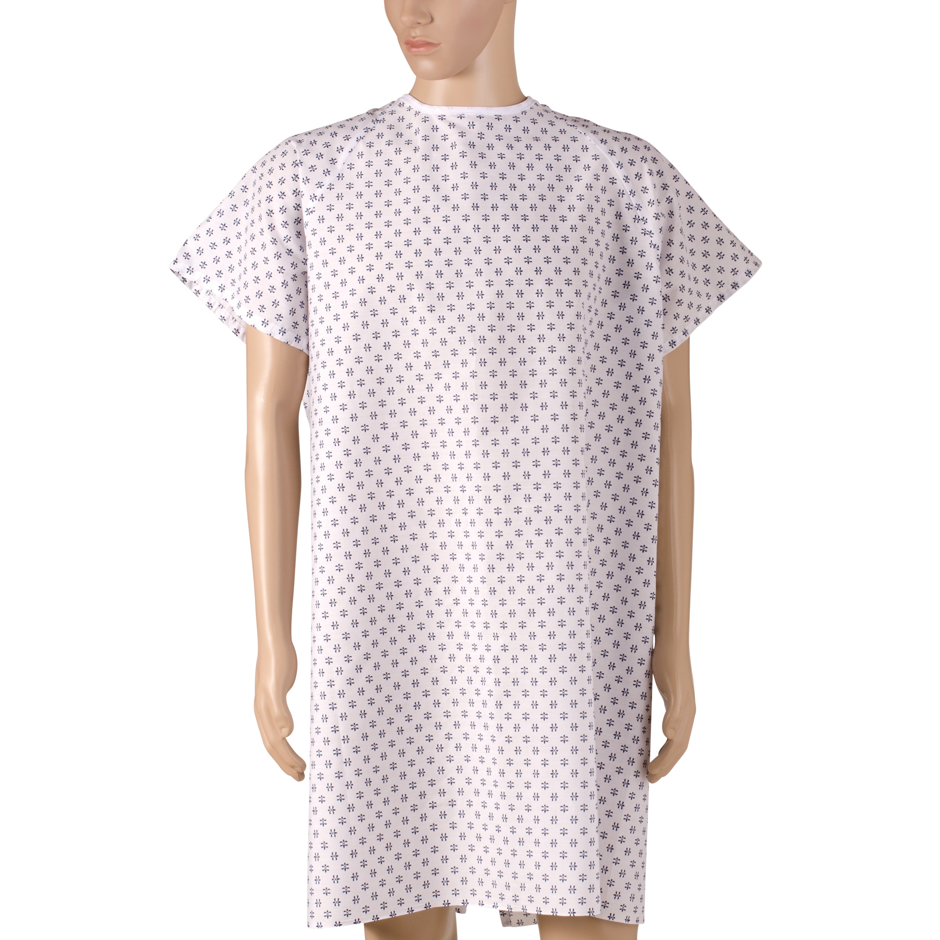 DMI Convalescent Gowns with Back and Side Tape Ties AM-532-8030-7200