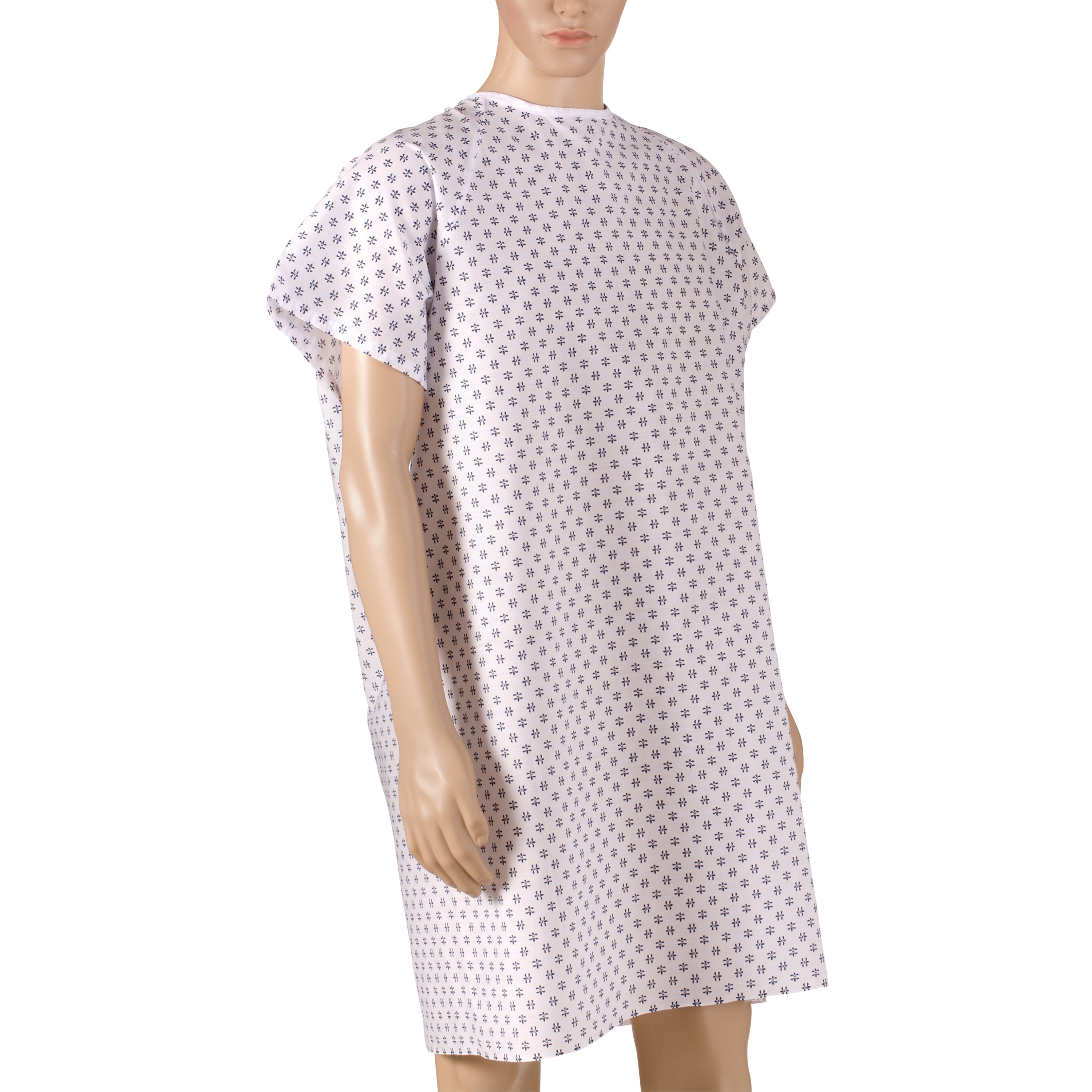 DMI Convalescent Gowns with Back and Side Tape Ties AM-532-8030-7200