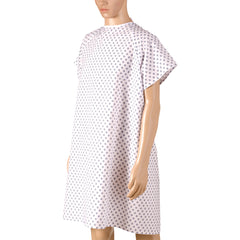 DMI Convalescent Gowns with Back and Side Tape Ties AM-532-8035-0100