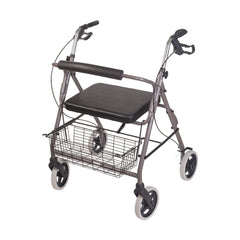 DMI Lightweight Extra-Wide Heavy-Duty Aluminum Rollator AM-501-1029-4100