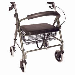 DMI Lightweight Extra-Wide Heavy-Duty Aluminum Rollator AM-501-1029-4100