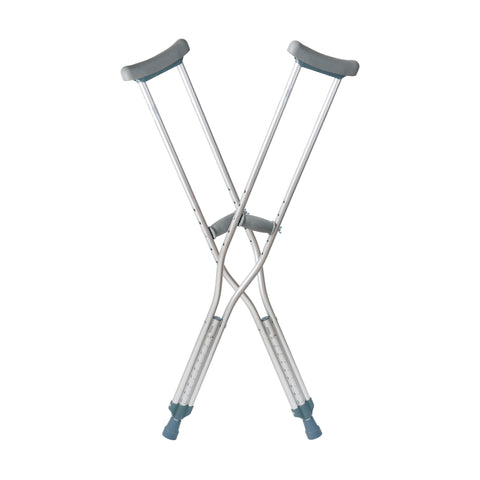 DMI Push-Button Aluminum Crutches AM-502-1435-0001
