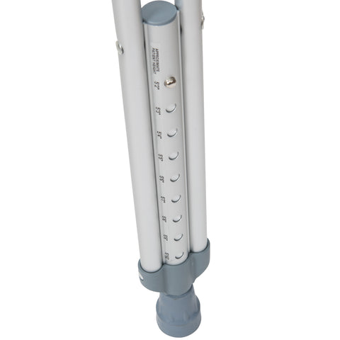 DMI Push-Button Aluminum Crutches AM-502-1435-0010