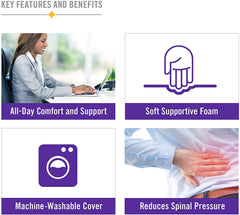 DMI Relax-a-Bac Lumbar Cushions AM-555-7302-0300