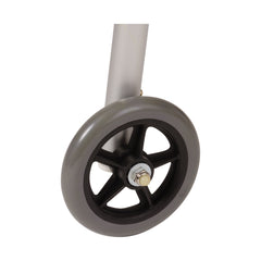 DMI Two-Button Release Folding Walker with Wheels, 2 PER PACK AM-500-1045-0900