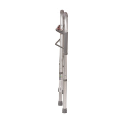 DMI Two-Button Release Folding Walker with Wheels, 2 PER PACK AM-500-1045-0900