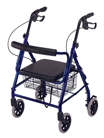 DMI Ultra Lightweight Hemi Aluminum Rollator AM-501-3012-2100