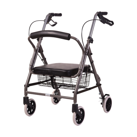 DMI Ultra Lightweight Hemi Aluminum Rollator AM-501-3012-2100