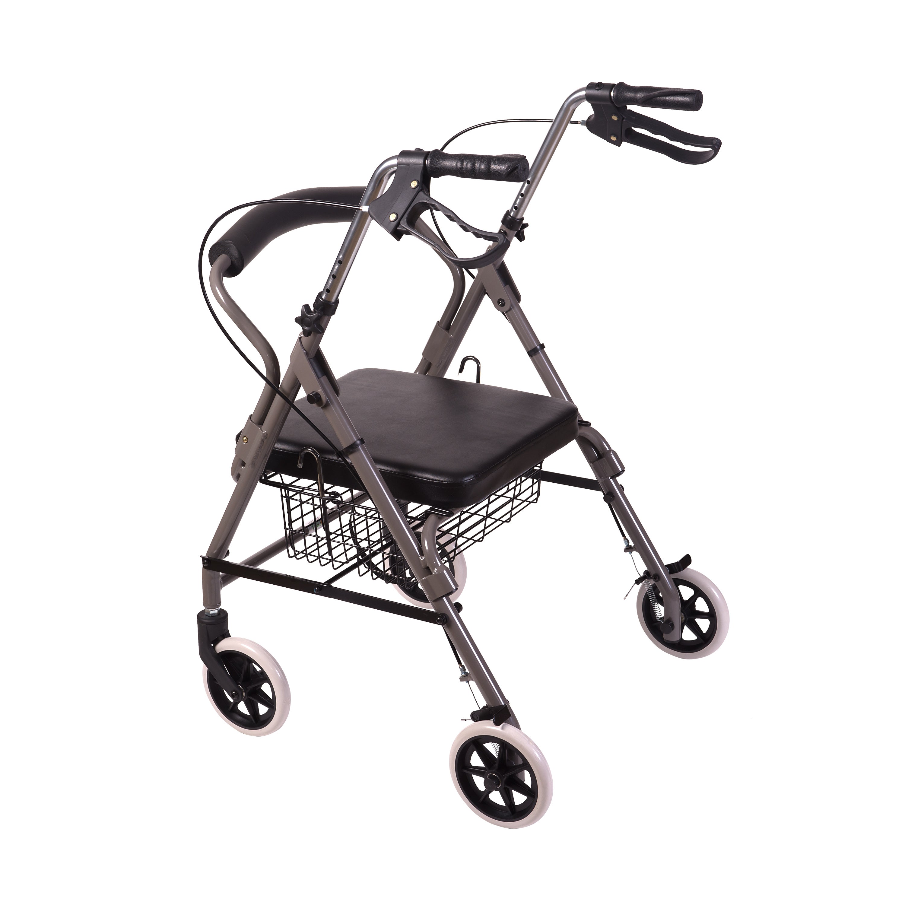 DMI Ultra Lightweight Hemi Aluminum Rollator AM-501-3012-2100