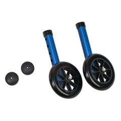 DMI Walker Wheels with Glide Cap Kits AM-510-1005-0945