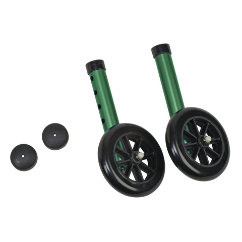 DMI Walker Wheels with Glide Cap Kits AM-510-1005-0145