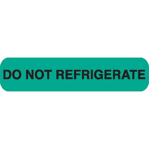 DO NOT REFRIGERATE Phlebotomy/Specimen Receiving Labels MarketLab Do Not Refrigerate Label, Green PK1000 ,1000 / pk - Axiom Medical Supplies