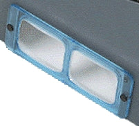 Donegan Optical Lens Plate Optivisor® 3.5X Magnification, 4 Inch Working Distance Optivisor Headband Visor