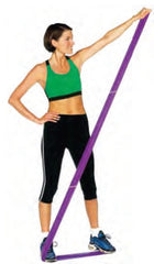 Donovan Industries Exercise Resistance Band Resist-A-Band® White 5-1/2 Inch X 5 Foot Light Resistance