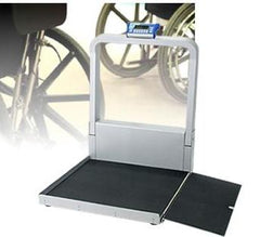 Doran Scales Wheelchair Scale Digital LCD Display 1000 lbs. / 474 kg Capacity AC Adapter / Battery Operated