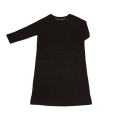 Narrative Apparel DRESS, KNIT DBL ZIP 3/4SLEEVE DARK GRY HEATHER WMNS XLG D/S - M-1099966-912 - Each