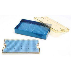 Delicate Instruments Sterilization Trays 6.5"L x 4"W x 0.75"H ,1 Each - Axiom Medical Supplies