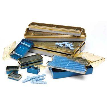 Delicate Instruments Sterilization Trays 6.5"L x 4"W x 0.75"H ,1 Each - Axiom Medical Supplies