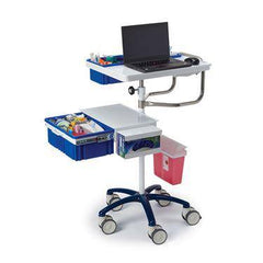Deluxe Electronic Charting Titan Draw Cart Deluxe • 30"W x 24"L x 44.5"H ,1 Each - Axiom Medical Supplies