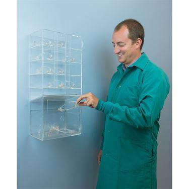 MarketLab Deluxe Eye Glass Holder MarketLab Deluxe Eye Glass Holder • 12 Place • 10.5"W x 7"D x 23.5"H ,1 Each - Axiom Medical Supplies