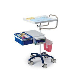 Deluxe Flat Top Titan Draw Cart Deluxe • 30"W x 24"L x 44.5"H ,1 Each - Axiom Medical Supplies