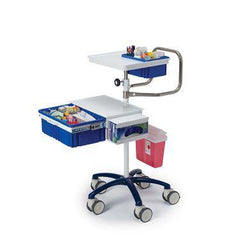 Deluxe Mini Titan Draw Cart Deluxe • 30"W x 24"L x 44.5" ,1 Each - Axiom Medical Supplies