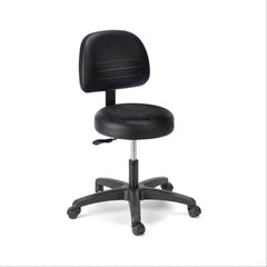 Desk Height Fusion Round Stool R+ with Back, 2-way Desk Height ,1 Each - Axiom Medical Supplies