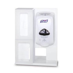 MarketLab Desktop Health and Hygiene Centers Desktop Hygiene Station • 12.25"W x 5.562"D x 17.187"H ,1 Each - Axiom Medical Supplies