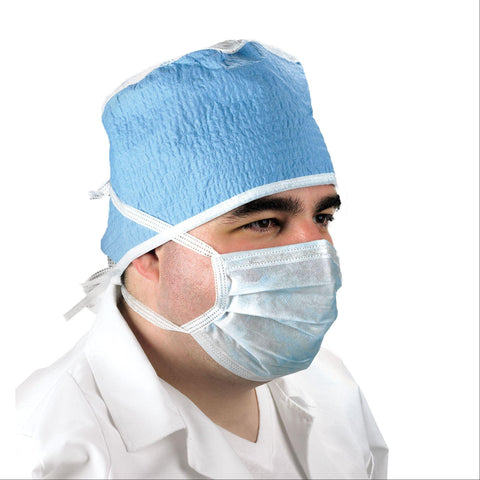 Disposable Surgeon's Cap Disposable Surgeon's Cap • Blue ,500 Per Pack - Axiom Medical Supplies