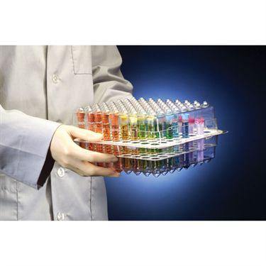 Disposable Tube Rack Disposable Tube Rack • Holds 80 16mm Tubes ,10 / pk - Axiom Medical Supplies