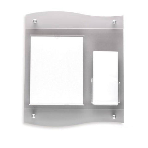 MarketLab Document and Brochure Holder Document Frame and Brochure Holder with Frost Frame • 19"L x 16"W ,1 Each - Axiom Medical Supplies