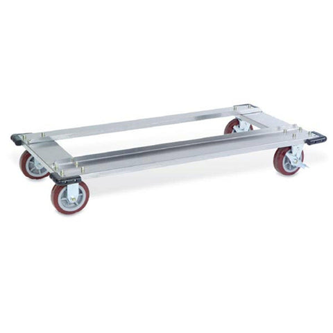 Dolly Bases for Wire Shelving 36"W x 24"D ,1 Each - Axiom Medical Supplies