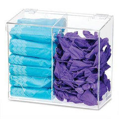 MarketLab Double Bulk Dispenser Double • 12"W x 5.5"D x 11"H ,1 Each - Axiom Medical Supplies