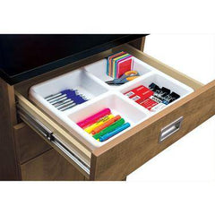 Drawer Organizer 4 Compartments • 14"W x 17.75"L x 2.75"H ,1 Each - Axiom Medical Supplies